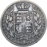 1877 Halfcrown - Victoria British Silver Coin