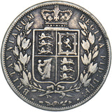 1883 Halfcrown - Victoria British Silver Coin