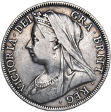 1898 Halfcrown - Victoria British Silver Coin - Nice