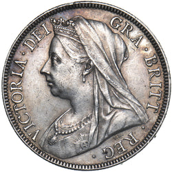 1899 Halfcrown - Victoria British Silver Coin - Nice