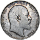 1905 Halfcrown - Edward VII British Silver Coin