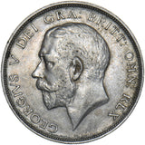 1913 Halfcrown - George V British Silver Coin - Nice