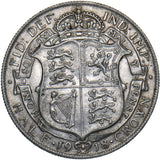 1918 Halfcrown - George V British Silver Coin - Very Nice