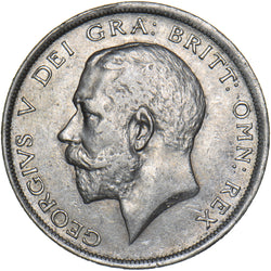 1919 Halfcrown - George V British Silver Coin - Very Nice