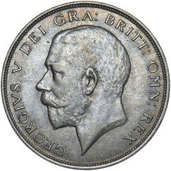 1921 Halfcrown - George V British Silver Coin - Very Nice