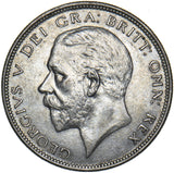 1927 Halfcrown - George V British Silver Coin - Very Nice