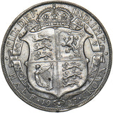 1927 Halfcrown - George V British Silver Coin - Very Nice