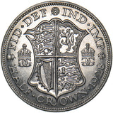 1928 Halfcrown - George V British Silver Coin - Very Nice