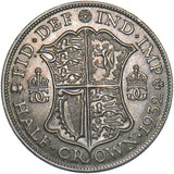 1932 Halfcrown - George V British Silver Coin - Very Nice