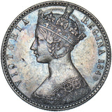 1849 Florin - Victoria British Silver Coin - Very Nice