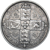 1873 Gothic Florin - Victoria British Silver Coin