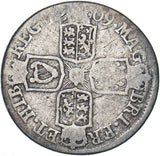 1709 E Shilling (Edinburgh Mint) - Anne British Silver Coin