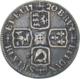 1720 Shilling - George I British Silver Coin