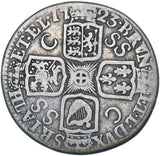 1723 SSC Shilling - George I British Silver Coin