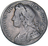 1731 Shilling (Plumes) - George II British Silver Coin