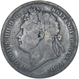 1825 Shilling - George IV British Silver Coin