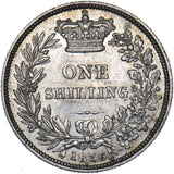 1836 Shilling - William IV British Silver Coin - Nice