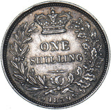 1839 Shilling - Victoria British Silver Coin - Nice