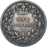 1843 Shilling - Victoria British Silver Coin