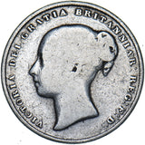 1851 Shilling - Victoria British Silver Coin