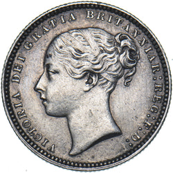 1870 Shilling (Die no. 20) - Victoria British Silver Coin - Nice