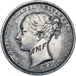 1872 Shilling (Die no. 65) - Victoria British Silver Coin