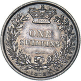 1872 Shilling (Die no. 65) - Victoria British Silver Coin