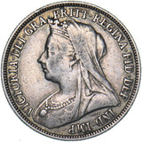 1893 Shilling - Victoria British Silver Coin - Nice