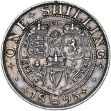 1895 Shilling - Victoria British Silver Coin - Nice