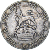 1905 Shilling - Edward VII British Silver Coin