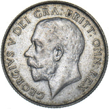 1923 Shilling - George V British Silver Coin - Very Nice