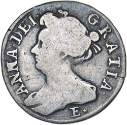 1708 E* Sixpence (Edinburgh Mint) - Anne British Silver Coin