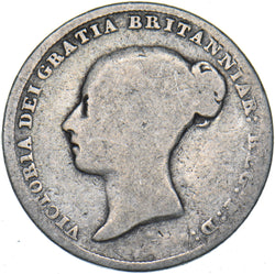 1840 Sixpence - Victoria British Silver Coin