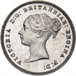 1880 Maundy Fourpence - Victoria British Silver Coin - Very Nice