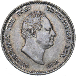 1836 Groat (Fourpence) - William IV British Silver Coin - Very Nice