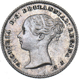 1838 Groat (Fourpence) - Victoria British Silver Coin - Very Nice