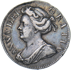 1704 Maundy Twopence - Anne British Silver Coin - Very Nice