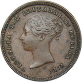 1842 Half Farthing - Victoria British Copper Coin - Nice