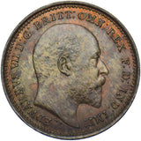 1902 Third Farthing - Edward VII British Bronze Coin - Very Nice