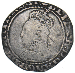 1592-5 Shilling - Elizabeth I British Silver Hammered Coin