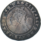 1575 Sixpence - Elizabeth I British Silver Hammered Coin