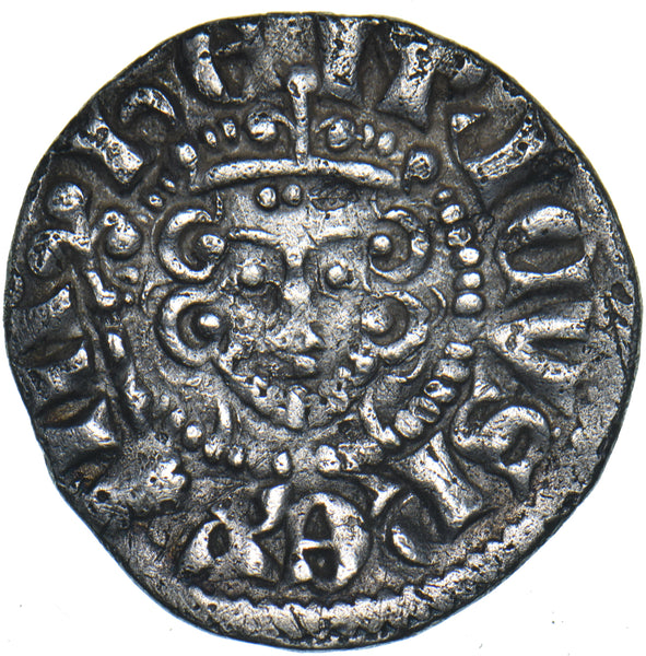 1251-72 Henry III Long Cross Penny (London) - British Silver Hammered Coin -Nice