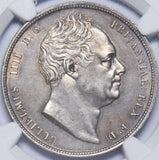 1836 Halfcrown (NGC AU 58) - William IV British Silver Coin - Very Nice