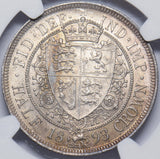 1893 Halfcrown (NGC UNC Details) - Victoria British Silver Coin - Very Nice