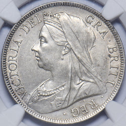 1897 Halfcrown (NGC UNC Details) - Victoria British Silver Coin - Very Nice