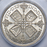 1928 Florin (CGS UNC 82) - George V British Silver Coin - Superb