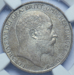 1902 Matt Proof Sixpence (NGC PF 64) - Edward VII British Silver Coin - Superb