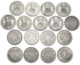 1920 - 1936 Better Grade British Silver Sixpences Lot (17 Coins) - Date Run