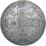 1666 Crown - Charles II British Silver Coin - Nice