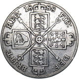 1888 Double Florin (Inverted 1) - Victoria British Silver Coin